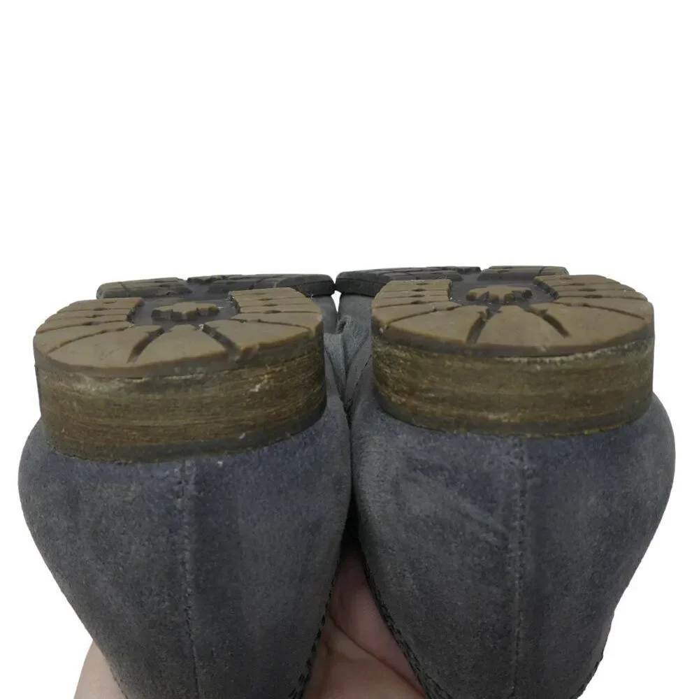 Naya Tiber Gray Leather Lace‎ Up Oxford Shoes Womens 7.5